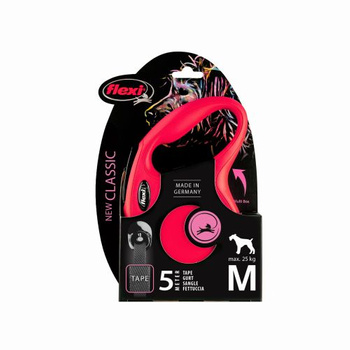 FLEXI New Classic Taśma 5m M Czerwona