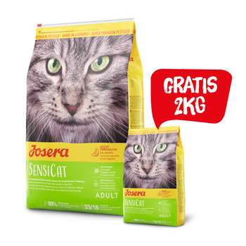 Josera SensiCat 10kg + 2kg gratis