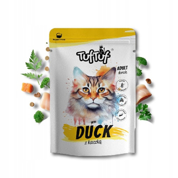 TUF-TUF KOT 100 g mokra karma dla kota z Kaczką
