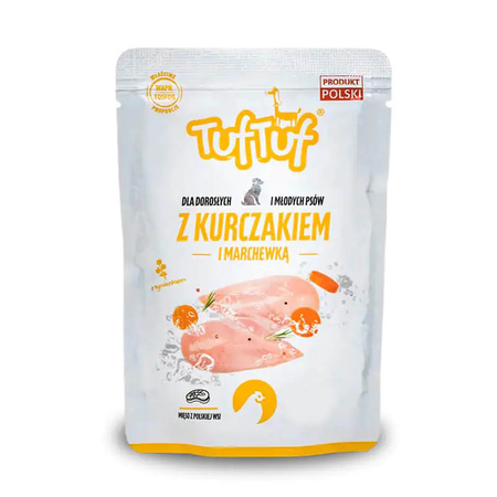 TUF TUF mokra karma dla psa Mix smaków 20x100g
