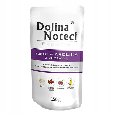 Dolina Noteci Premium saszetka MIX SMAKÓW mokra karma dla psa  30x150g