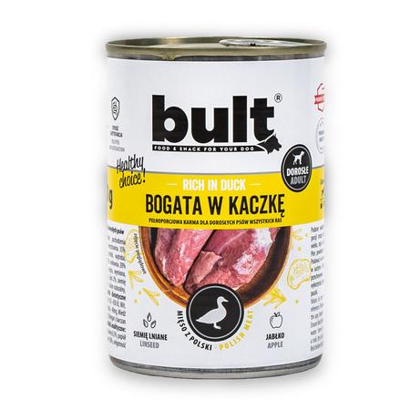 BULT Mokra karma dla psa Mix smaków 12x800g