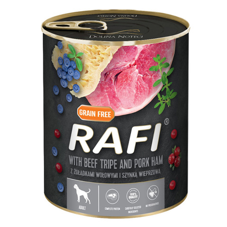 RAFI PREMIUM Mix smaków mokra karma dla psa 30x800g