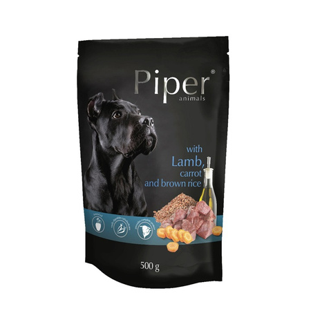 PIPER Mix smaków mokra karma dla psa 24x500g