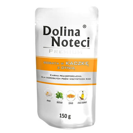 Dolina Noteci Premium KACZKA mokra karma dla psa 10x150g