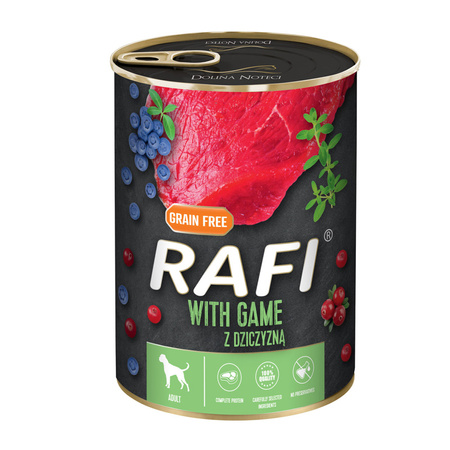 Rafi Premium MIX SMAKÓW mokra karma dla psa 40x400g