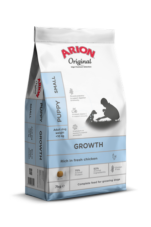 Arion Puppy Small Growth Chicken sucha karma dla psa 7 kg