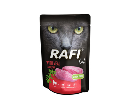 RAFI CAT pasztet Mix smaków mokra karma dla kota 20x100g