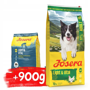 Josera Light Vital sucha karma dla psa 12,5kg + 900g