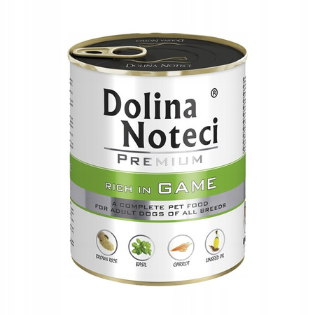 Dolina Noteci Premium MIX SMAKÓW  mokra karma dla psa bez ryb 30x800g