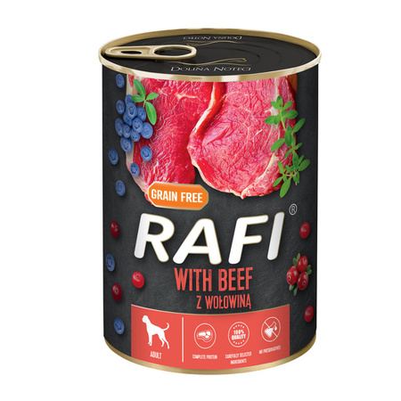 Rafi Premium MIX SMAKÓW mokra karma dla psa 24x400g