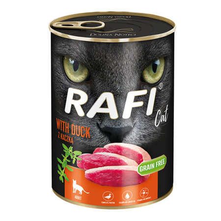 RAFI CAT bez zbóż MIX mokra karma dla kota 20x400g