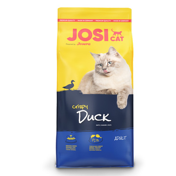 JosiCat Crispy Duck sucha karma dla kota 10kg