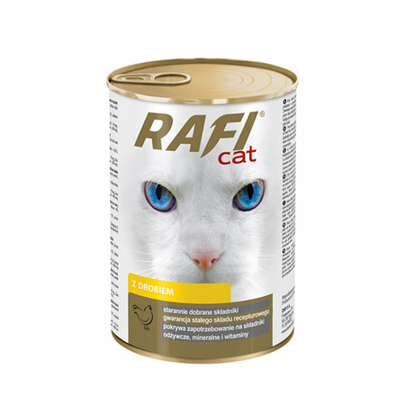 RAFI CAT kawałki w sosie mokra karma dla kota 20x415g