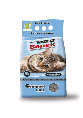 Super Benek 5l compact żwirek