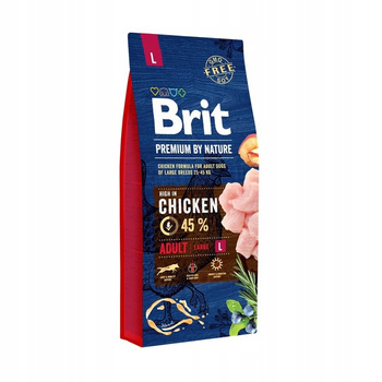 Brit PREMIUM BY NATURE L Adult LARGE 15kg sucha karma dla psa