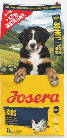 Josera Kids JUNIOR 12,5kg +2,5kg gratis