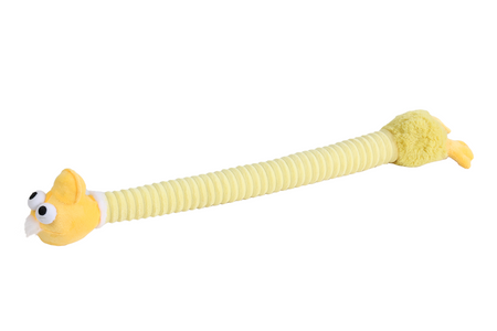UNIQ PETS PLUSZOWA ZABAWKA DLA PSA  długa kaczka z piszczałką 66x10cm